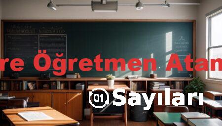 Yıllara Göre Öğretmen Atama Sayıları
